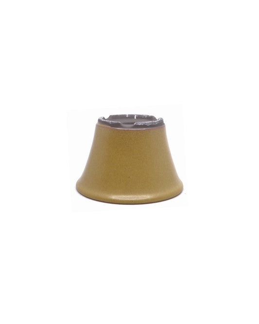 Bonsai pot semi-cascade rond oker 12cm