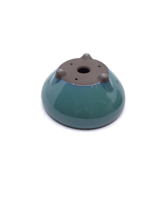 Bonsai pot groen rond 16cm