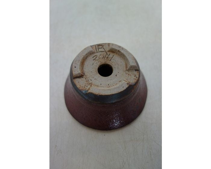 Shohin bonsai pot 'Rene Lecocq' rood rond 9cm