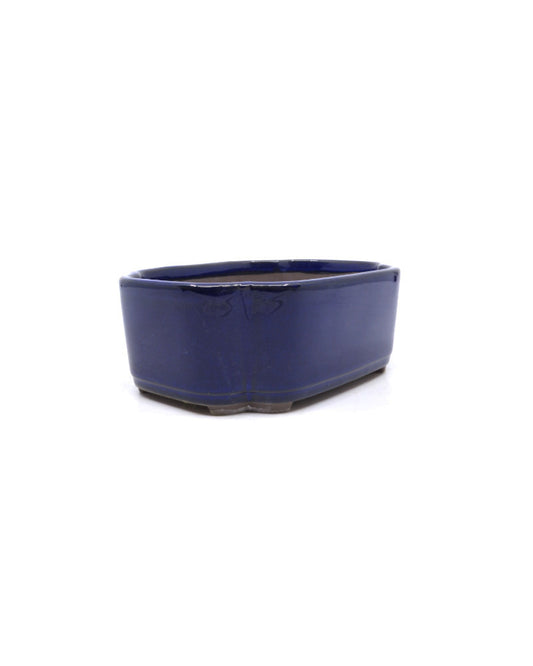 Bonsai pot blauw lotus 16cm
