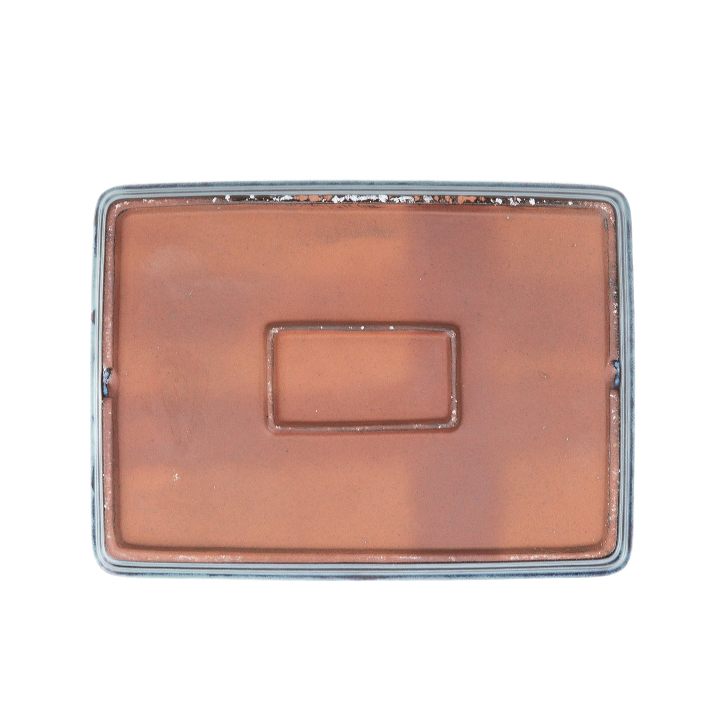 Bonsai Untersetzer blau rechteckig 23cm