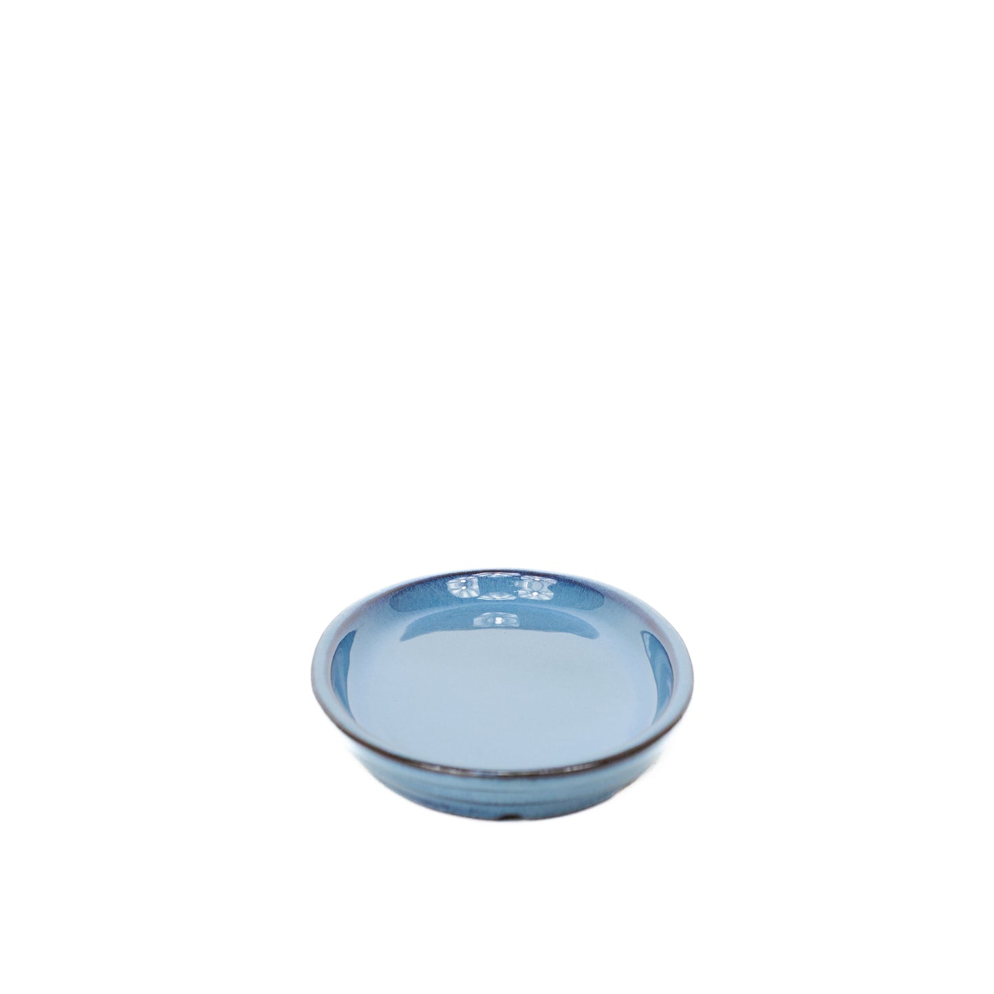 Bonsai Untertasse blau oval 31cm