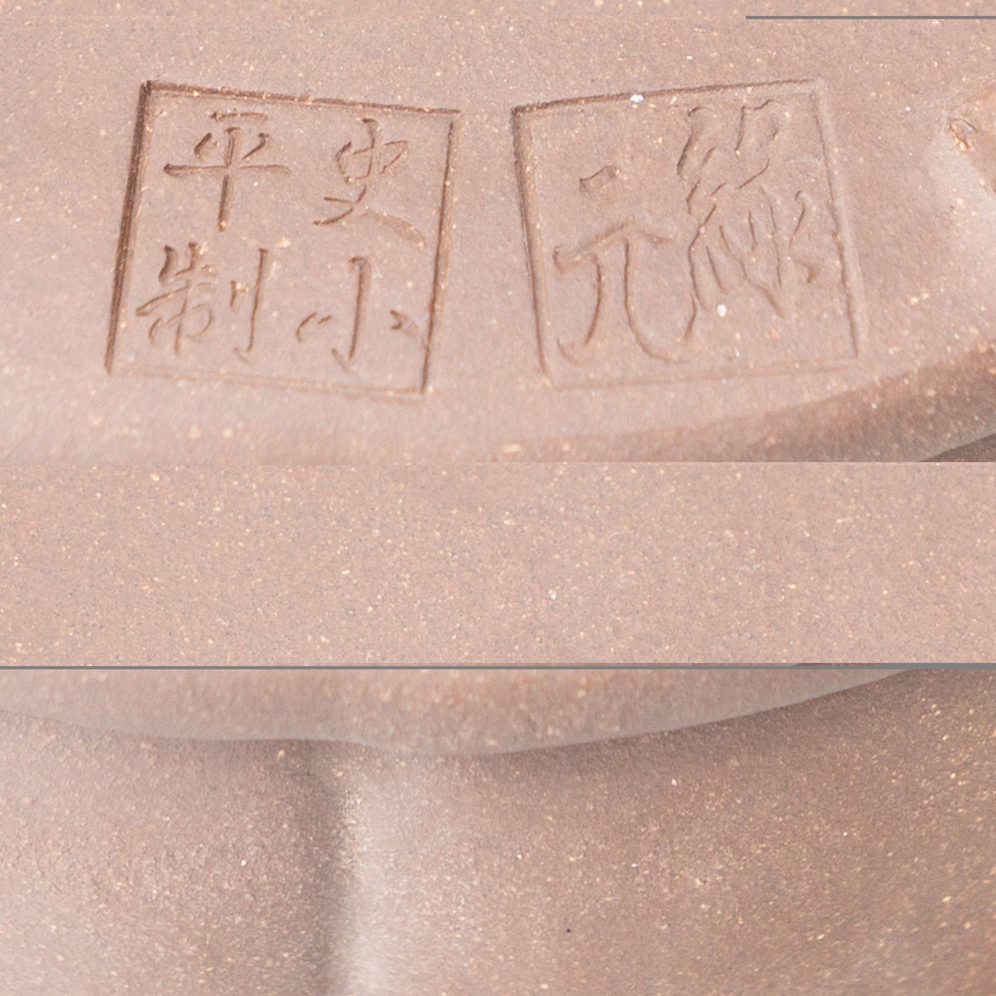 Bonsai Yixing Schale unglasiert Lotus rund 24cm