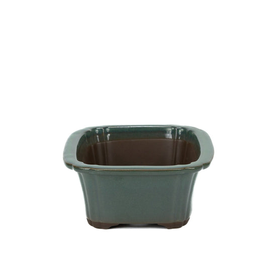 Bonsai pot donker groen mokko 25cm
