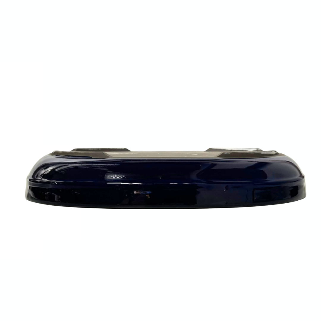 Bonsai-Topf - oval, glasiert, blau (41 cm breit)