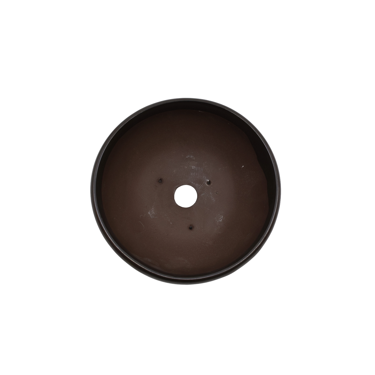 Bonsai pot matte zwart rond 19cm