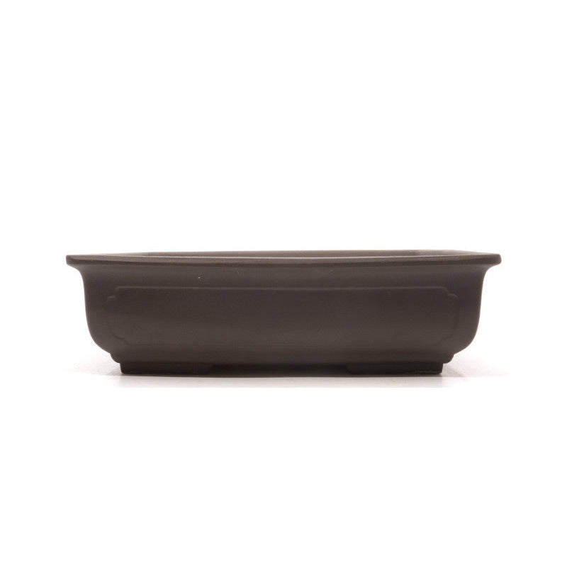 Bonsai-Schale unglasiert rechteckig 28 cm
