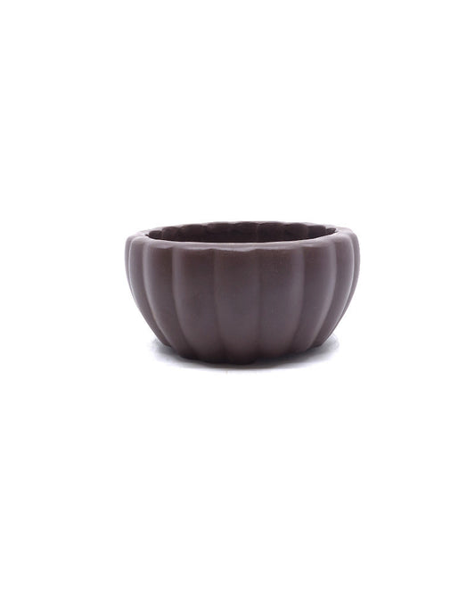 Bonsai pot Yixing ongeglazuurd Chrysanten 15cm