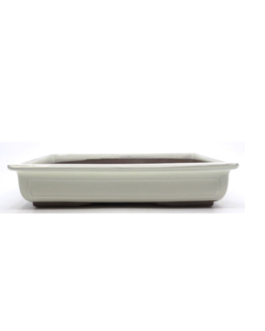 Bonsai pot creme rechthoekig 40cm