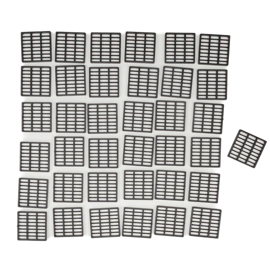 Bonsai-Drainagenetz 37 Stück 35 x 35 mm