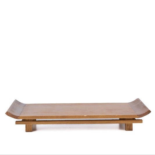 Bonsaitisch hellbraun, Torii-Design 32cm