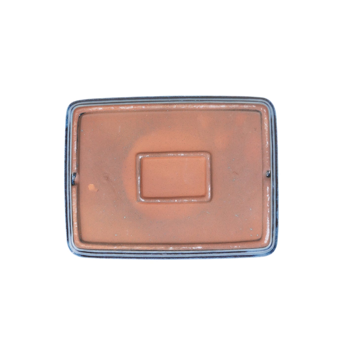 Bonsai-Untersetzer blau rechteckig 15 cm