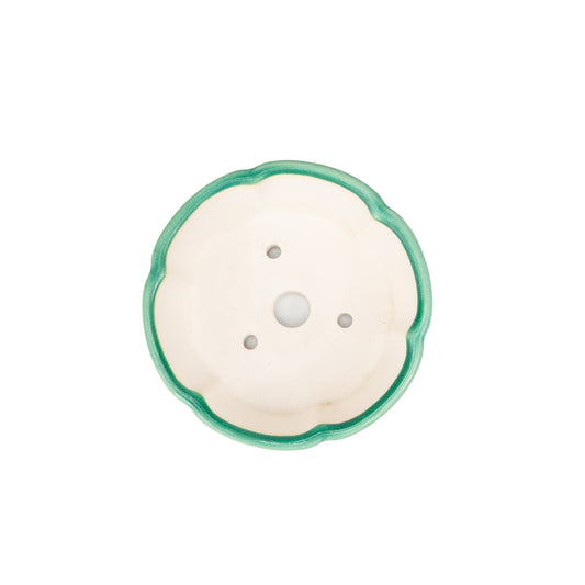 Bonsai Yixing Schale grüner Lotus 12cm