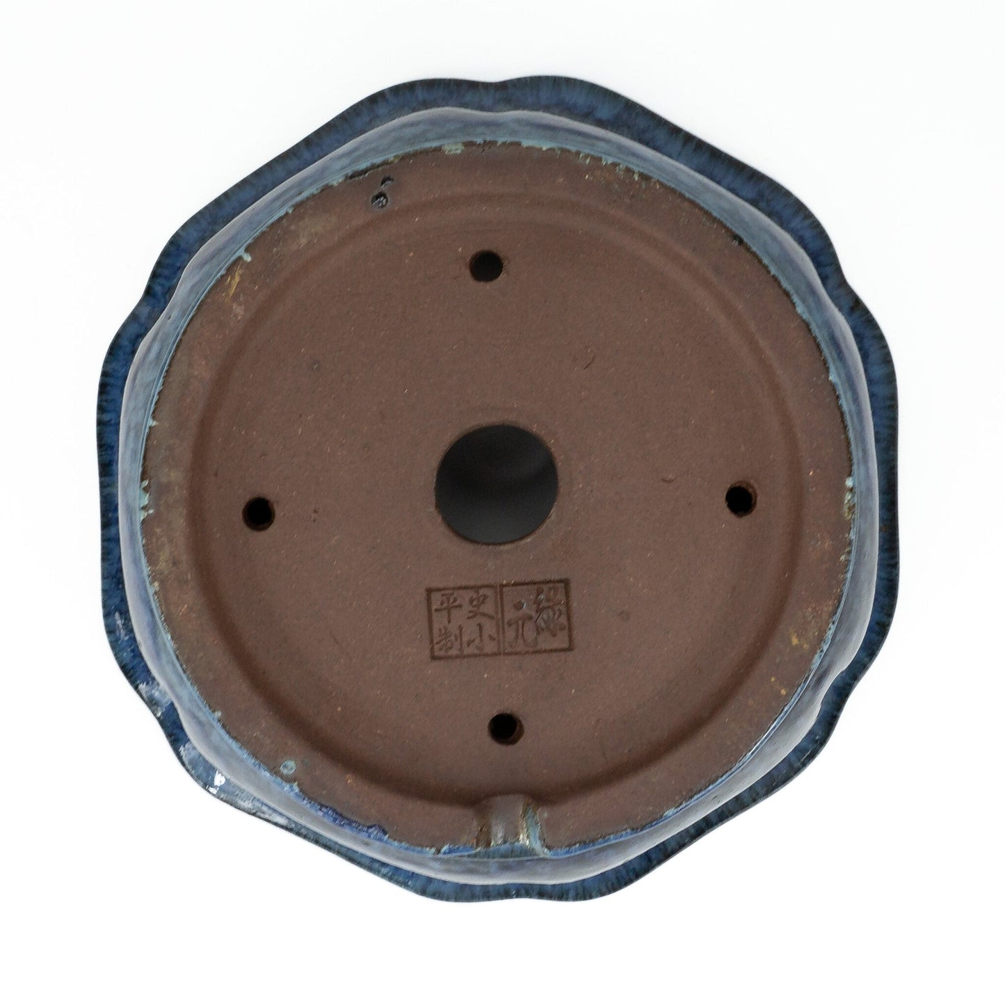 Bonsai pot cascade blauw lotus 27 cm, hoogte ~ 14cm