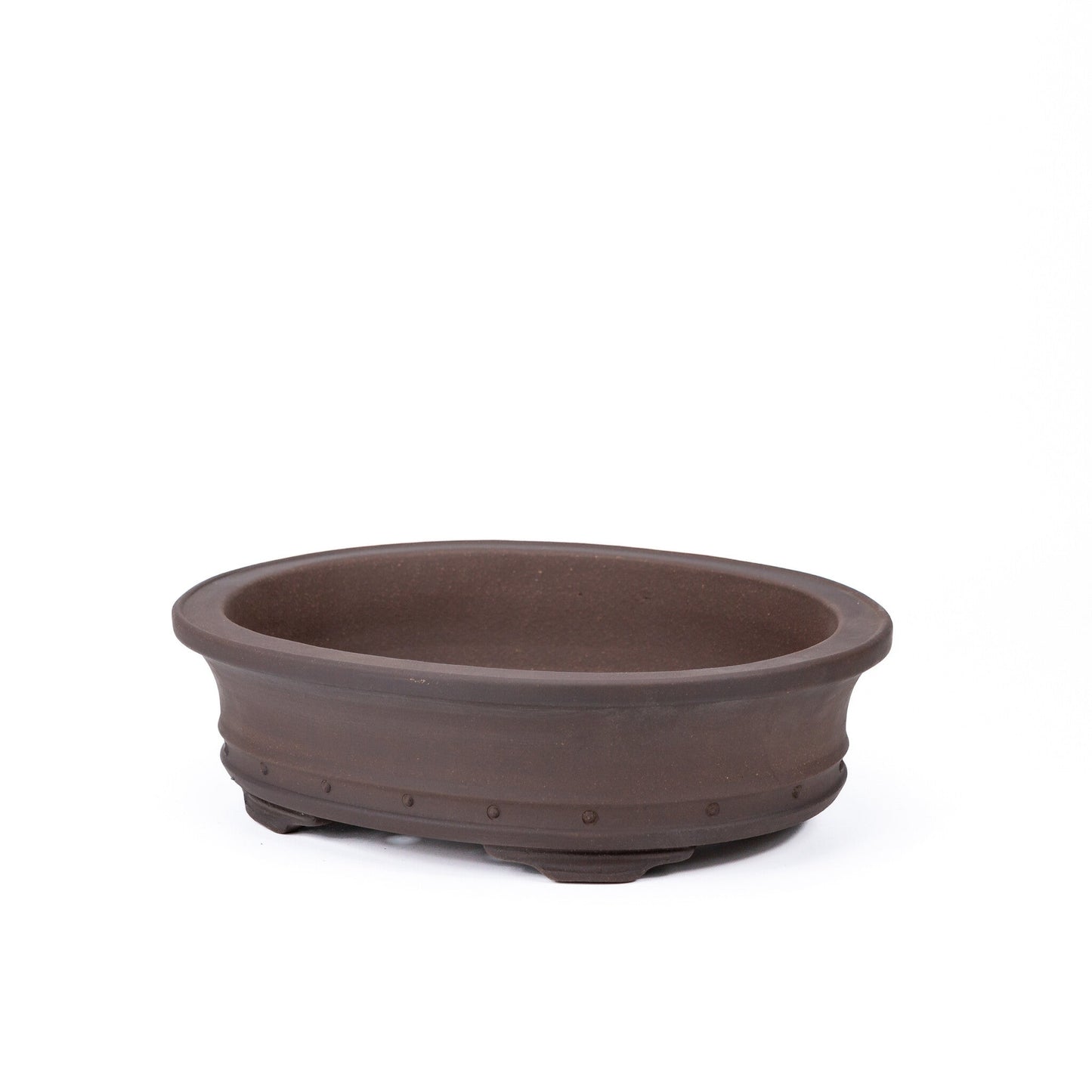Bonsai pot ongeglazuurd ovaal 35cm