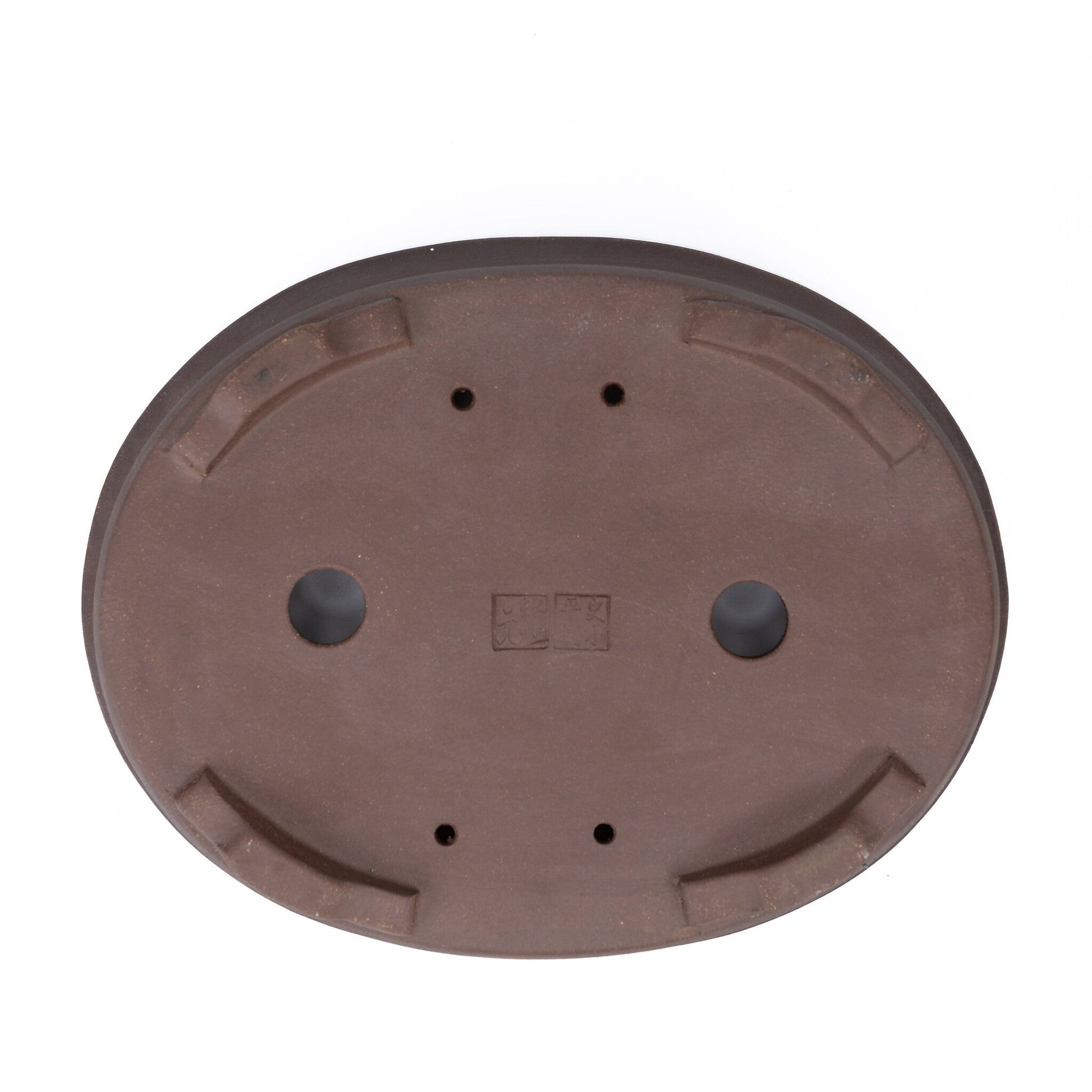 Bonsai pot ongeglazuurd ovaal 35cm