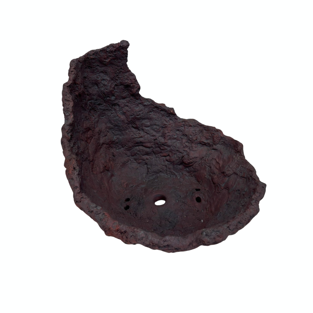 Bonsai-Schale Mondförmiger Tontopf 27 cm