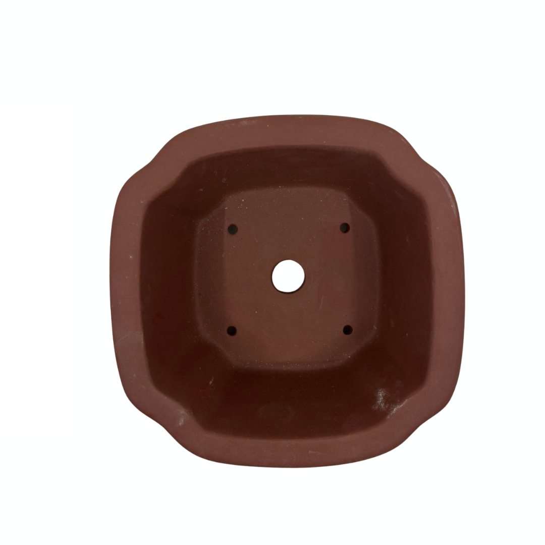 Bonsai-Topf - quadratisch, unglasiert (13 cm breit)