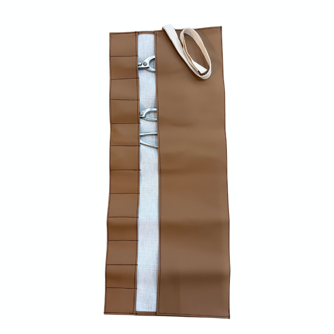 Bonsai Skai Werkzeugrolle aus Leder