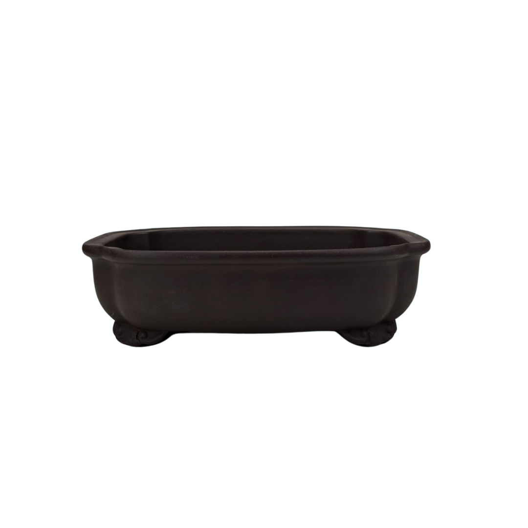 Bonsai pot ongeglazuurd mokko 23cm