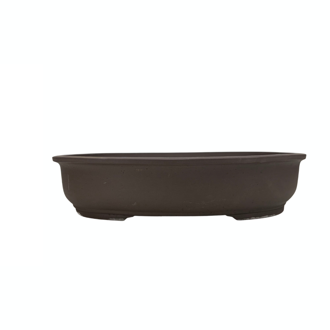 Bonsai-Topf - oval, unglasiert (38 cm breit)