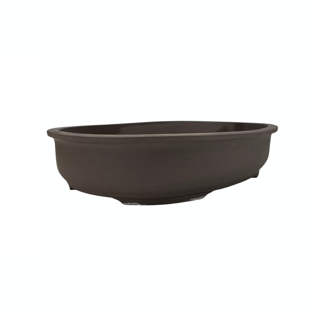 Bonsai-Topf - oval, unglasiert (38 cm breit)
