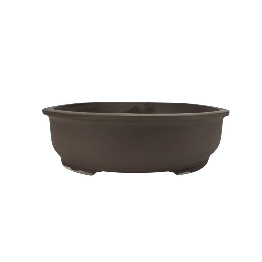 Bonsai-Topf - oval, unglasiert (38 cm breit)