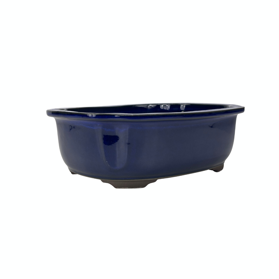 Bonsai-Schale blauer Mokko 28 cm