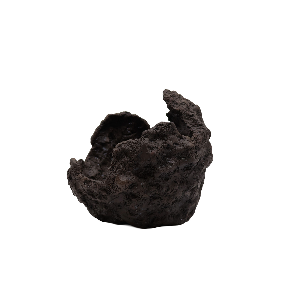Bonsai pot maanvorm bol – handgemaakt 16cm